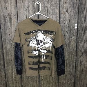 Route 66 Youth Skull Shirt - YXL